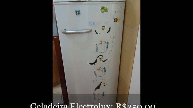 Móveis Usados - Geladeira Electrolux RDE 30 - R$350,00