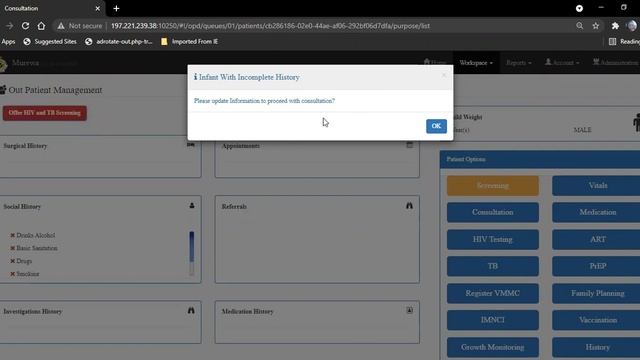 Impilo Version 1.2.25Q Growth Monitoring Module Walkthrough смотреть онлайн