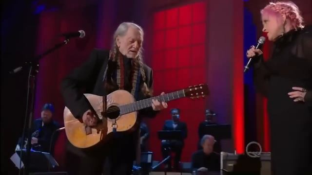 Cyndi Lauper – “Let’s Call the Whole Thing Off” with Willie Nelson смотреть онлайн