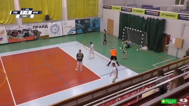 ВЫСШАЯ ЛИГА. Тур 15 Тульский пивзавод - МЧС России