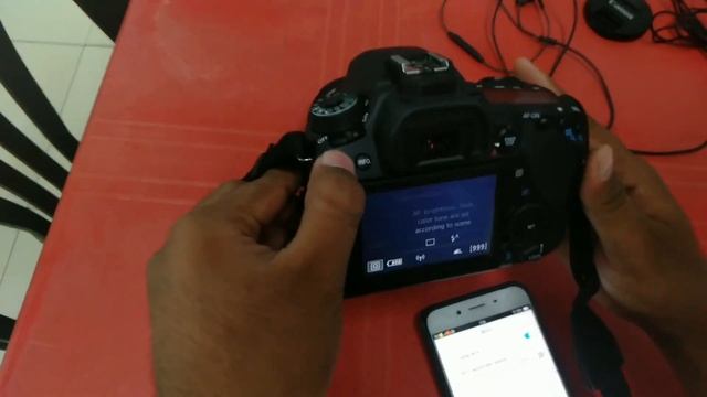 How To Connect Canon EOS 80D | To Smart Phone Using Wi - Fi | NFC And Backup Photo Apne Mobail Me