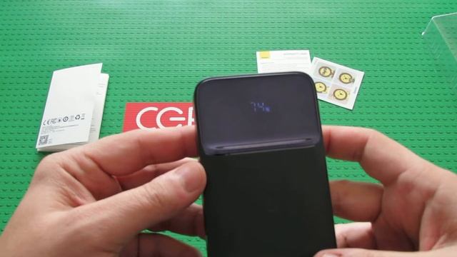 Unboxing Baseus PPCXW10-X Wireless Quick Charging Power Bank 10000 mAh смотреть онлайн
