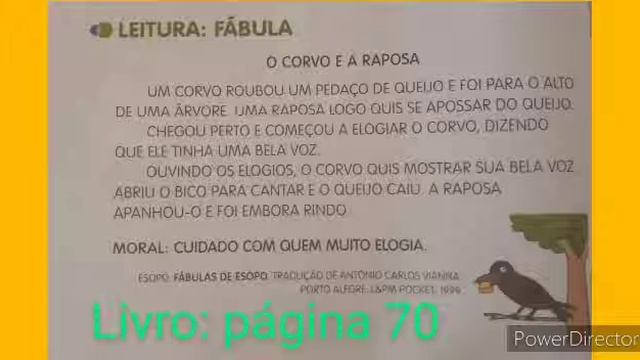 Aula de Português 2°Ano (Gênero Textual: Fábula) смотреть онлайн