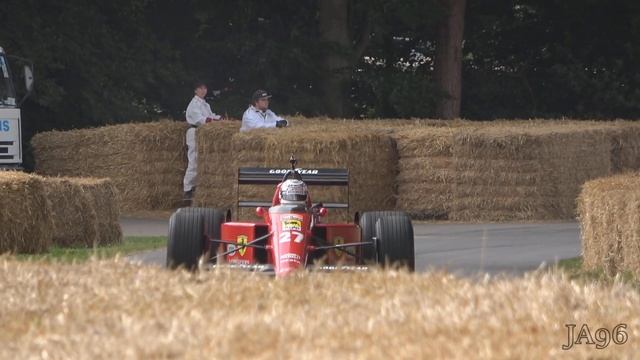 Nigel Mansell Driving The 1992 Williams FW14B & Ferrari 640! Goodwood Festival of Speed 2022 смотреть онлайн