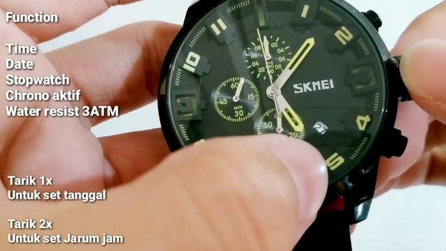 SKMEI 9165 CHRONOGRAPH - Review, Setup смотреть онлайн