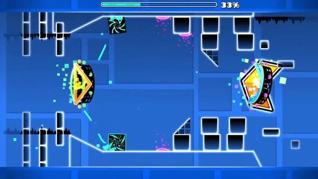 🤬АД🤬😤SHITTY BLOODBATH EZ🤯Прохождение Geometry Dash🔥 смотреть онлайн