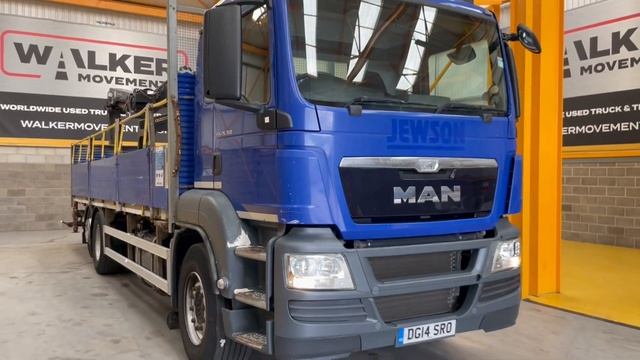 New In Stocklist For Sale: MAN TGS 26.360, 6X2 26 TONNE DRAWBAR SPEC BRICK GRAB – 2014 – DG14 SRO
