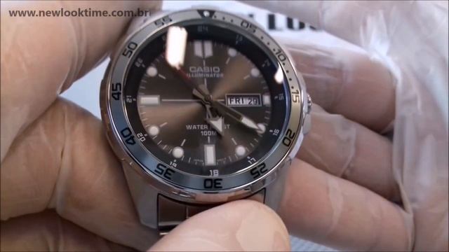 Relógio CASIO MTD-1079ZD-8AVDF - New Look Time Relógios