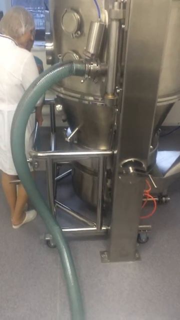 Связка сушилка в кипящем слое-смеситель гранулятор