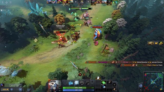 Tusk talents - Ice shards & Snowball using Soul Ring gameplay Dota 2 смотреть онлайн