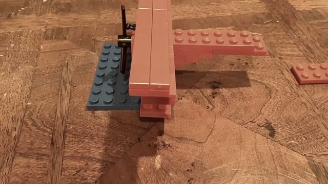 Micro LEGO WW1 Fokker Dr.1 Red Baron plane tutorial смотреть онлайн