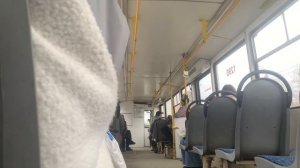 Поездка на редком трамвае 71-605* мод. Челябинск. 1290 , Маршрут 2 г. Челябинск