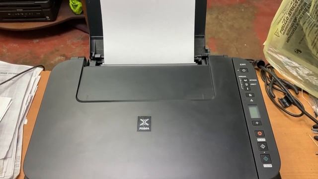 Canon Pixma G3411, сброс памперса, ошибка error P07 или 5B00 смотреть онлайн