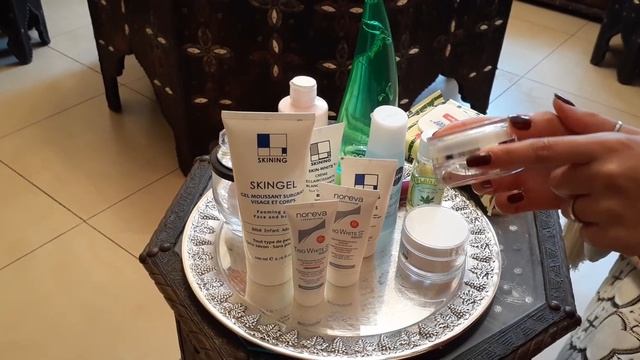 my night and morning routine my products for skin care منتوجاتي للعناية ببشرتي المختلطة смотреть онлайн
