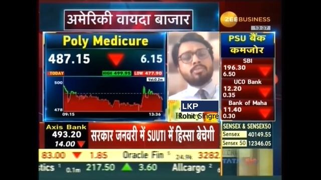 Zee Business Market Radar with Mr. Rohit Singre, Sr. Research Analyst at LKP Securities Ltd. смотреть онлайн