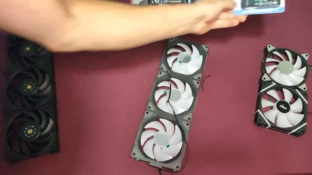 Reviews COMPLETO fan Teucer UNI-FAN JM1 2000RPM com ARGB смотреть онлайн