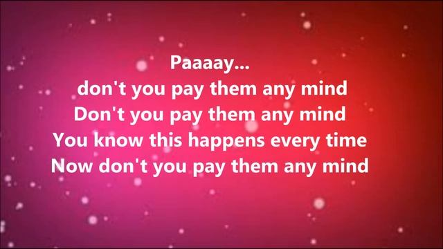 Madeon Ft. Passion Pit - Pay No Mind ( LYRICS )