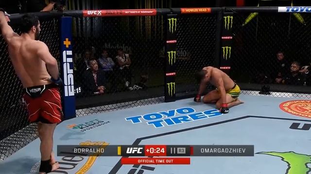 "Caio Borralho" gets KICKED in the NUTS by "Gadzhi Omargadzhiev" at UFC-FIGHTNIGHT смотреть онлайн