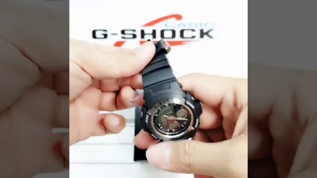 Đồng Hồ Casio Nam G-Shock AW-590-1ADR смотреть онлайн