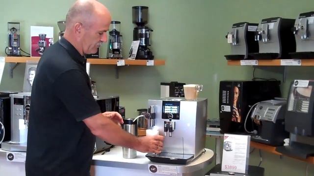 Jura J9.3 One Touch TFT Coffee Machine-how to make coffee смотреть онлайн