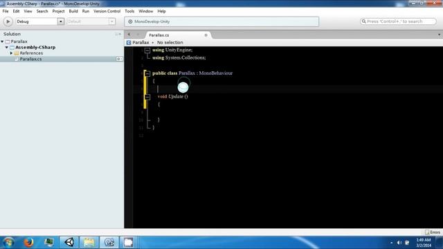 Make A Parallaxing Background - Parallax Scrolling - Unity 3D with C# Programming Tutorial смотреть онлайн
