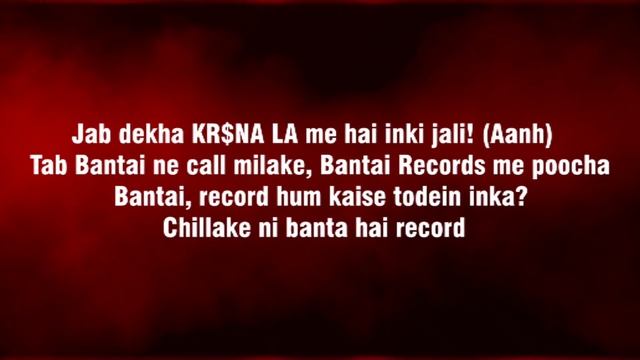 Karma - Google Pay |Diss|  (lyrics)