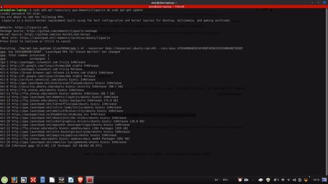 INSTALLING THE LIQUORIX KERNEL | ALTERNATIVE LINUX KERNEL смотреть онлайн