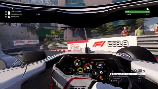 Überraschung In Der Häuserschlucht | 2K | Lets Play F1 2018 #12 | S1R6Q | Monaco
