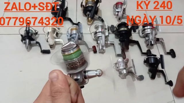 KỲ 240 NGÀY 10/5..Lô Máy Câu Nhật Bãi.. ZALO+ +SDt 0779674320