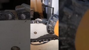 Как я затачиваю цепь бензопилы гравером с алмазным бором 4мм