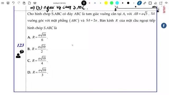 HÌNH 12: SỬA BTVN - MẶT CẦU NGOẠI TIẾP (P1) смотреть онлайн