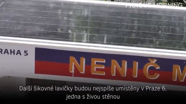 The Smart Bench In Prague