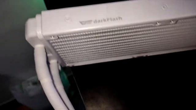 Water Cooler DarkFlash Twister DX-240 ARGB Branco + Coolers Coolmoon Com Controladora - Unboxing смотреть онлайн