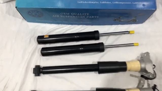 front and rear electric shock absorber for Audi Q5 SQ5 2018-2023! смотреть онлайн