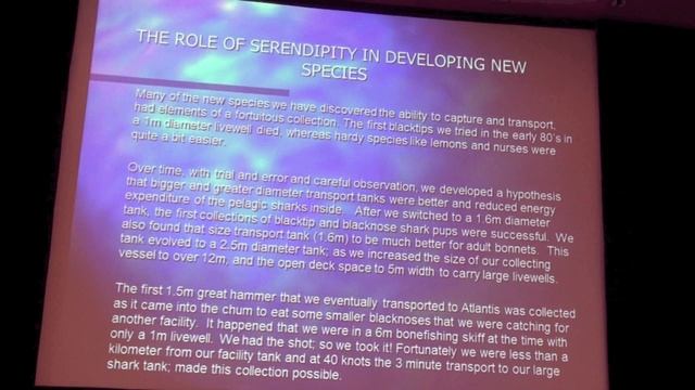 Pushing the frontiers of elasmobranch capture, transport and husbandry Раздвижение границ олова, тра