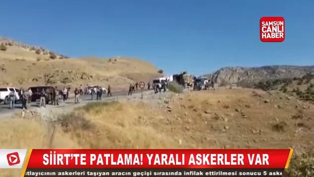 Siirt’te patlama! Yaralı askerler var смотреть онлайн