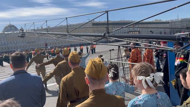 Парад Победы 09 мая 2023 на Дворцовой площади г.Санкт-Петербург смотреть онлайн