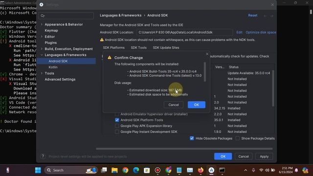 How to install Flutter in windows | Step By Step Guide | 2024 | Android studio Koala смотреть онлайн