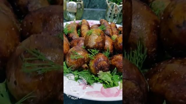 قليت الممبار في الزيت V&S القلاية الهوائية هنشوف النتيجه مع بعض 😉😉