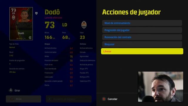 eFootball | Despedir o Liberar Jugador смотреть онлайн