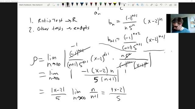 40 example finding the interval of convergence смотреть онлайн
