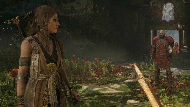 God of War Ragnarok - Freya's Missing Peace: "My Final Tie to Asgard" Freya Pulls Sword Cutscene PS смотреть онлайн