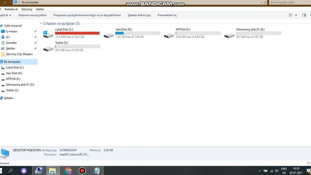 Komputerde nece disk yaradilir 2021 смотреть онлайн
