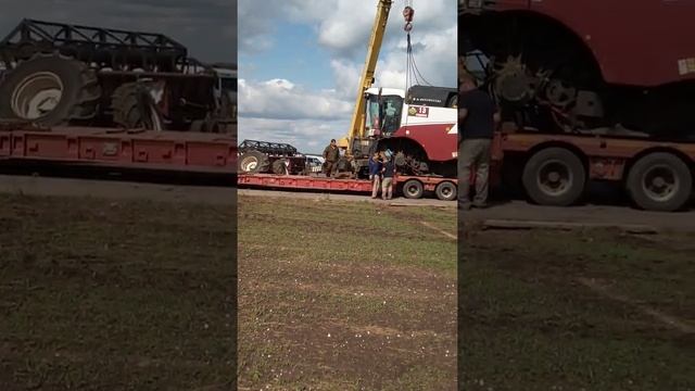 Загрузка комбайнов смотреть онлайн
