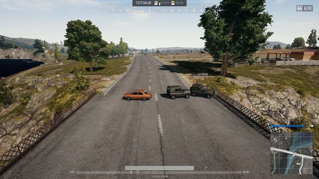 hilight PUBG ไม่มีคนให้ยิง ดักสะพานดีกว่า !! смотреть онлайн