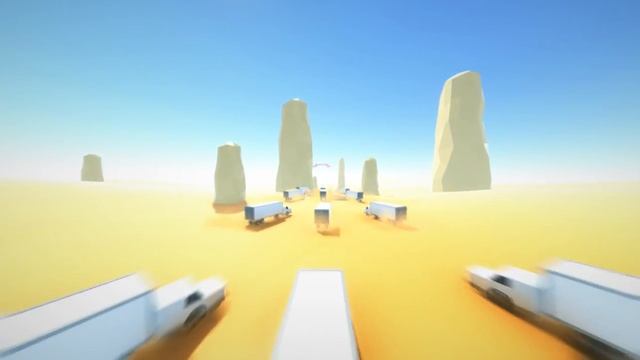 Обзор Clustertruck, веселые машинки смотреть онлайн