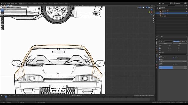 High Poly Car modeling in blender смотреть онлайн