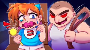 ❤️Майнкрафт но МЕНЯ ЗАТРОЛЛИЛ Злой ПАПА