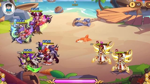 Idle Heroes - Tower Of Oblivion 621-630 Easy Clear With 10 Star God Of Tower Tix