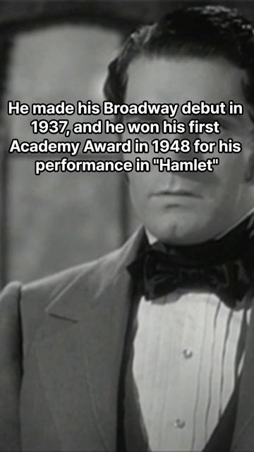 Laurence Olivier Biography #shorts смотреть онлайн